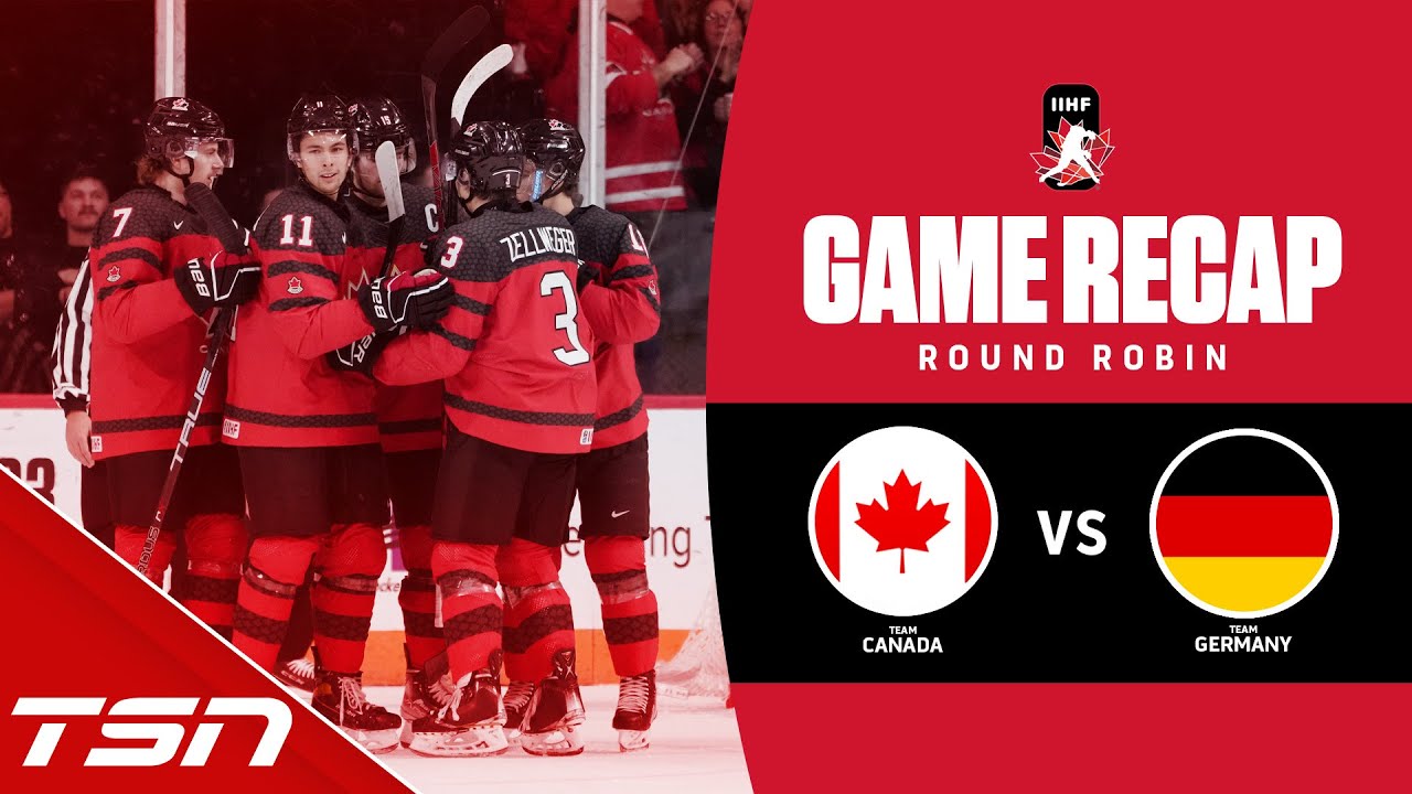 Canada vs. Germany - 2023 World Juniors Highlights