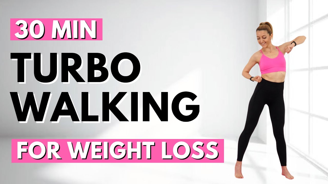 🔥30 Min TURBO WALKING for WEIGHT LOSS🔥ENERGETIC CARDIO🔥ALL STANDING🔥NO JUMPING🔥KNEE FRIENDLY🔥