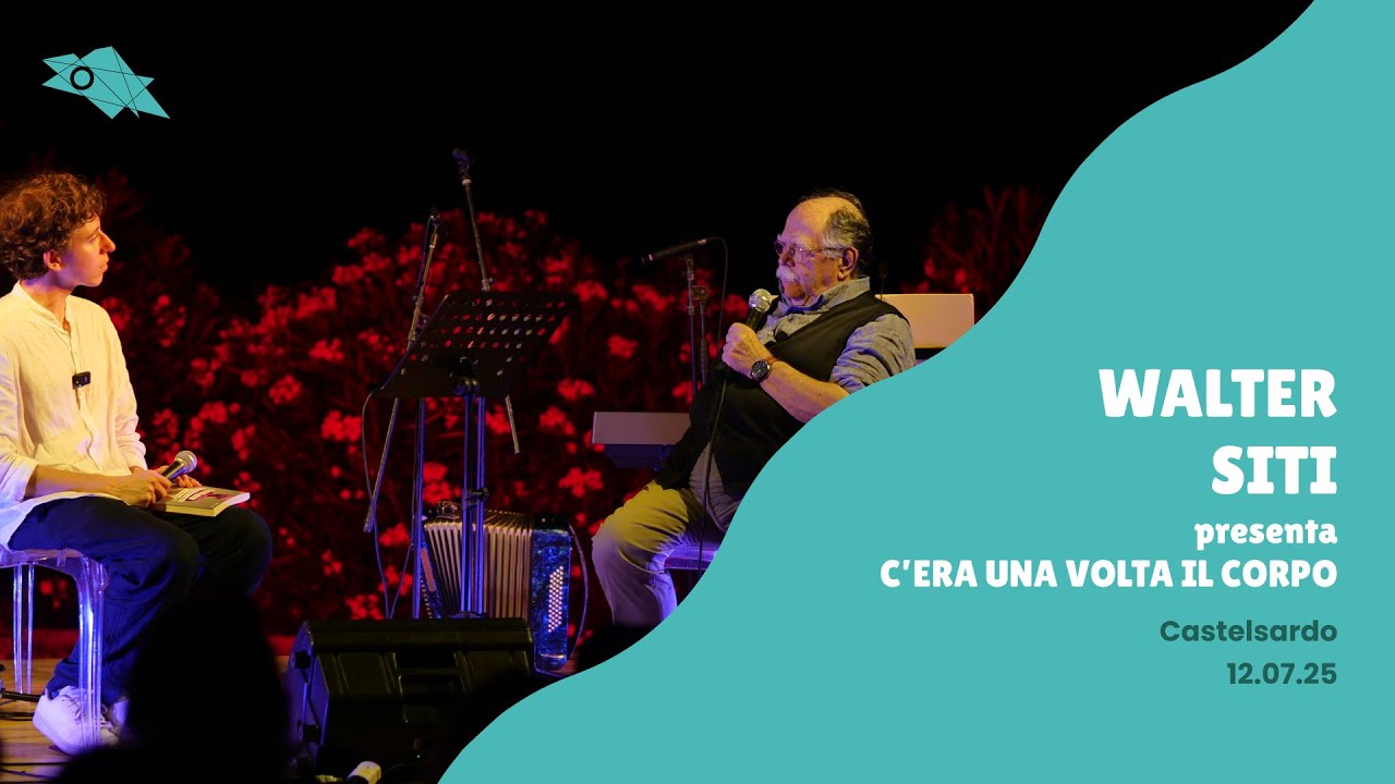 Walter Siti presenta il libro C'era una volta il corpo (Feltrinelli, 2024) | Un'isola In Rete 2025