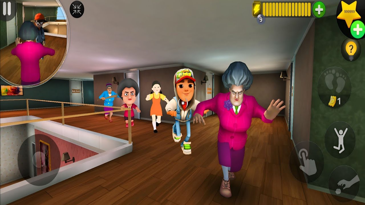 MISS T CHASED BY NICK & THE TANI ARMY! | Scary Teacher 3D