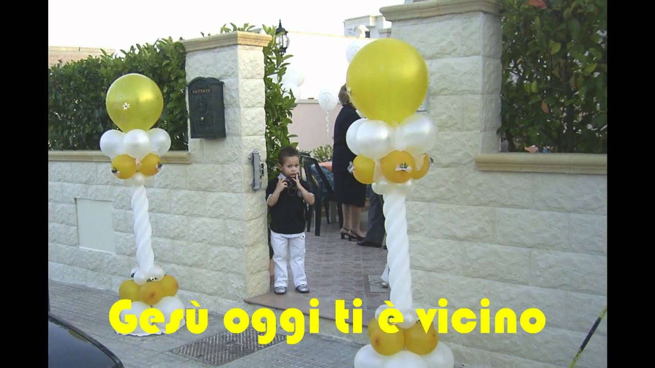 PALLONCINI Comunione alcune piccole immagini per grandi eventi