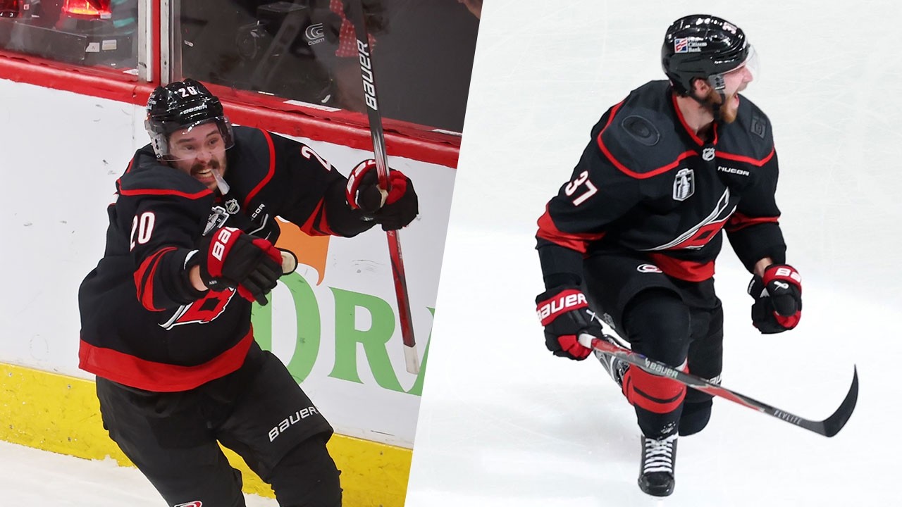 SVECHNIKOV & AHO make it 3-1 CANES!!