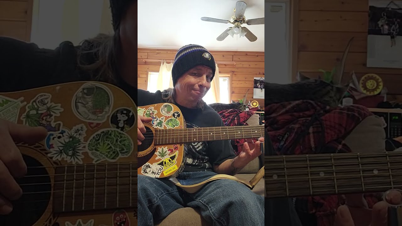 Little White Guy Coughing Dog and Lost Five Bucks #guitar #music #littlewhiteguy