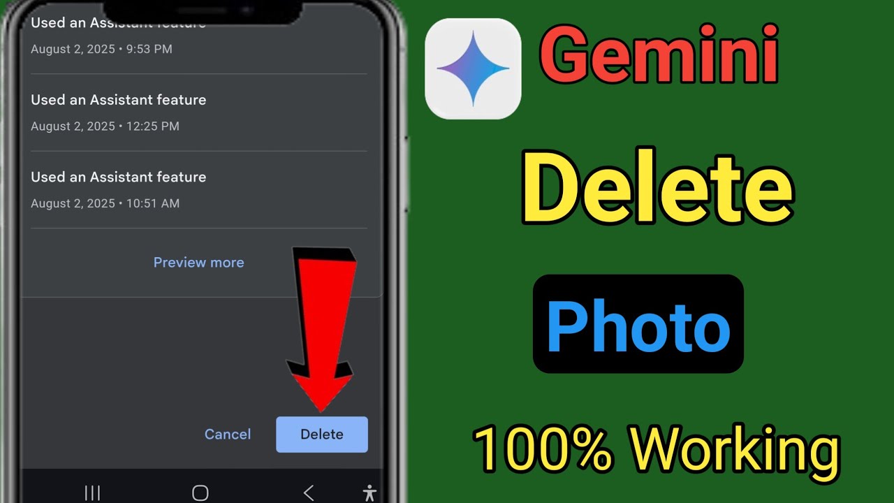 How to Delete Gemini Photo 2025 ||Delete Photos From Gemini || GeminiDelete Photo History