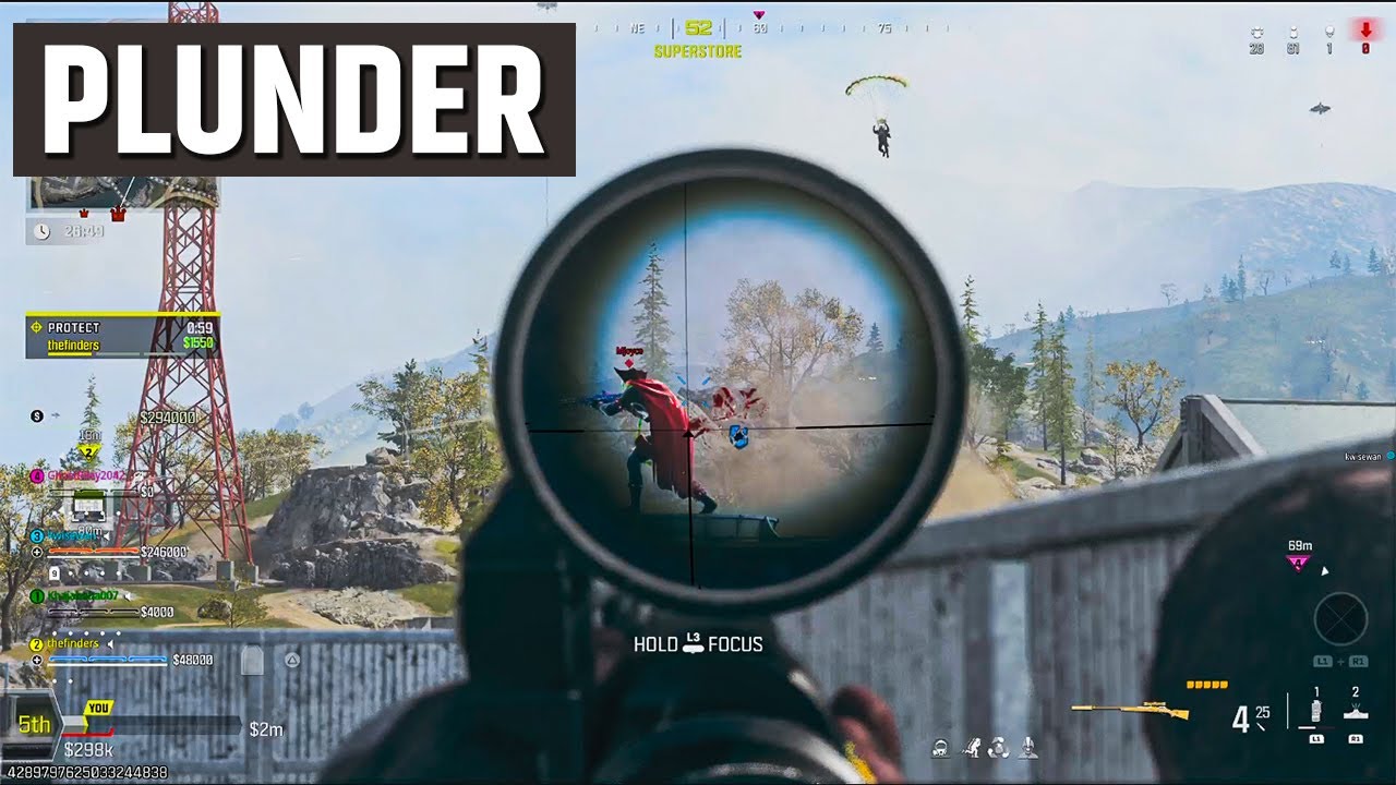 Call of Duty: Warzone - Plunder Quads Win Gameplay PS5 (No commentary )