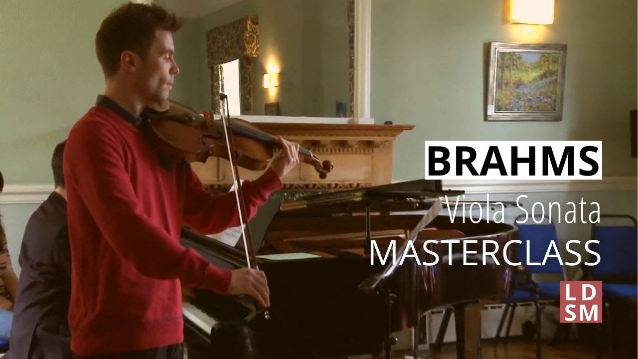 Brahms Viola Sonata | LDSM 2014 Viola Masterclass with Yuko Inoe