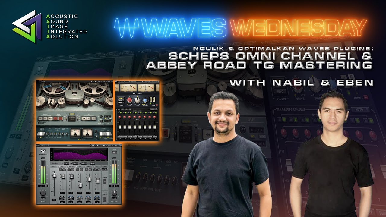 Mastering Plugins: NLS Buss, Abbey Road J37 & Vitamin [Waves Wednesday 008]