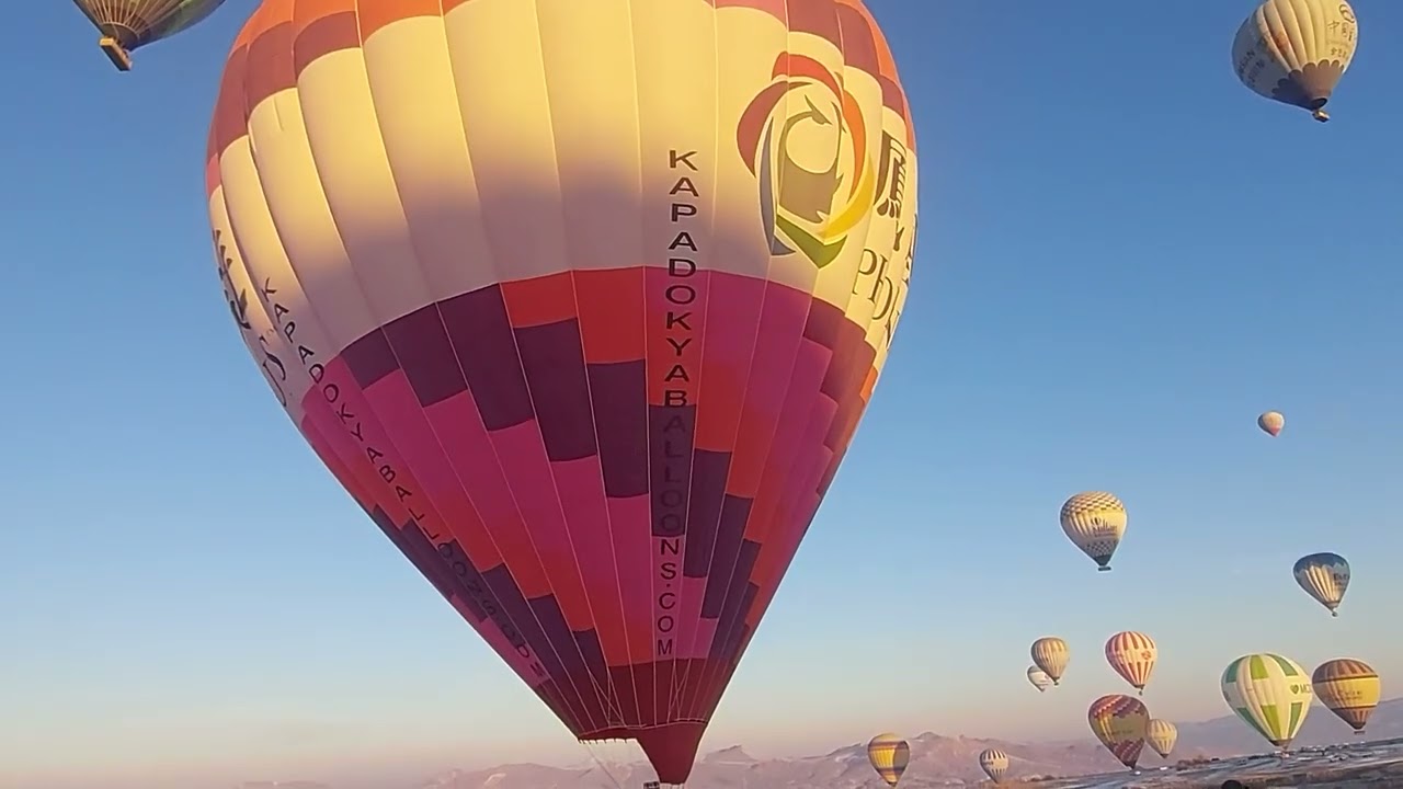 Aşk Vadisi balon inişı