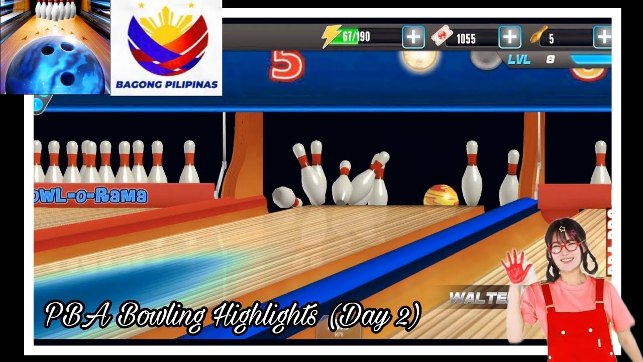 (DAY 2) - PBA Bowling Game 🎳 (League, Quarterfinals, and Tournament)