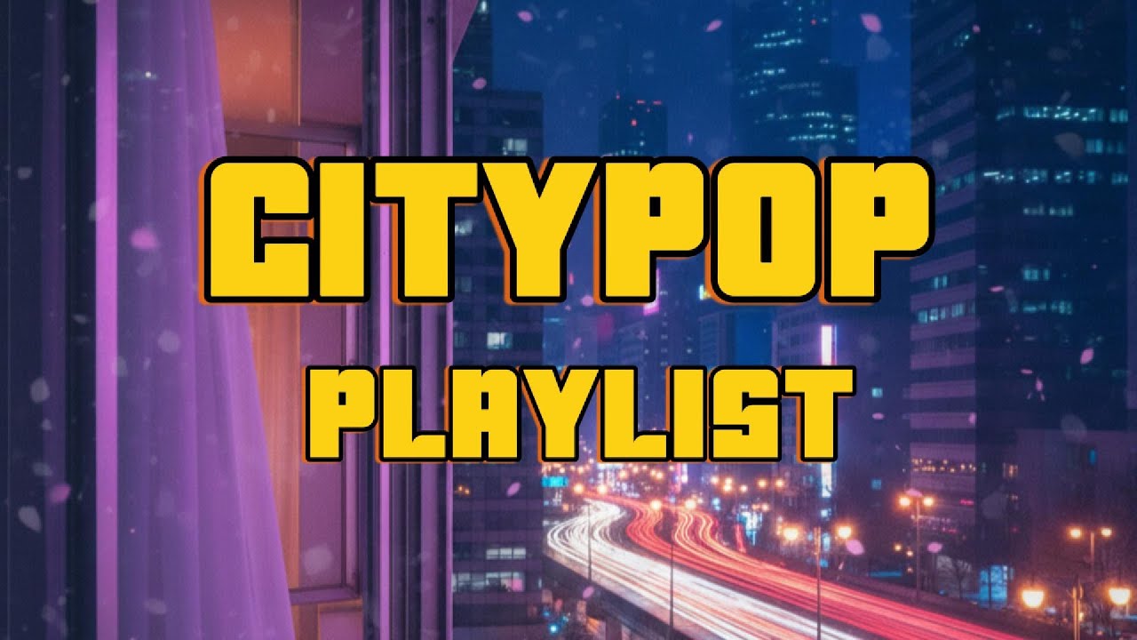 [City Pop Playlist] 🌸 봄 감성 씨티팝 - 한국어 CITY POP FOR SPRING