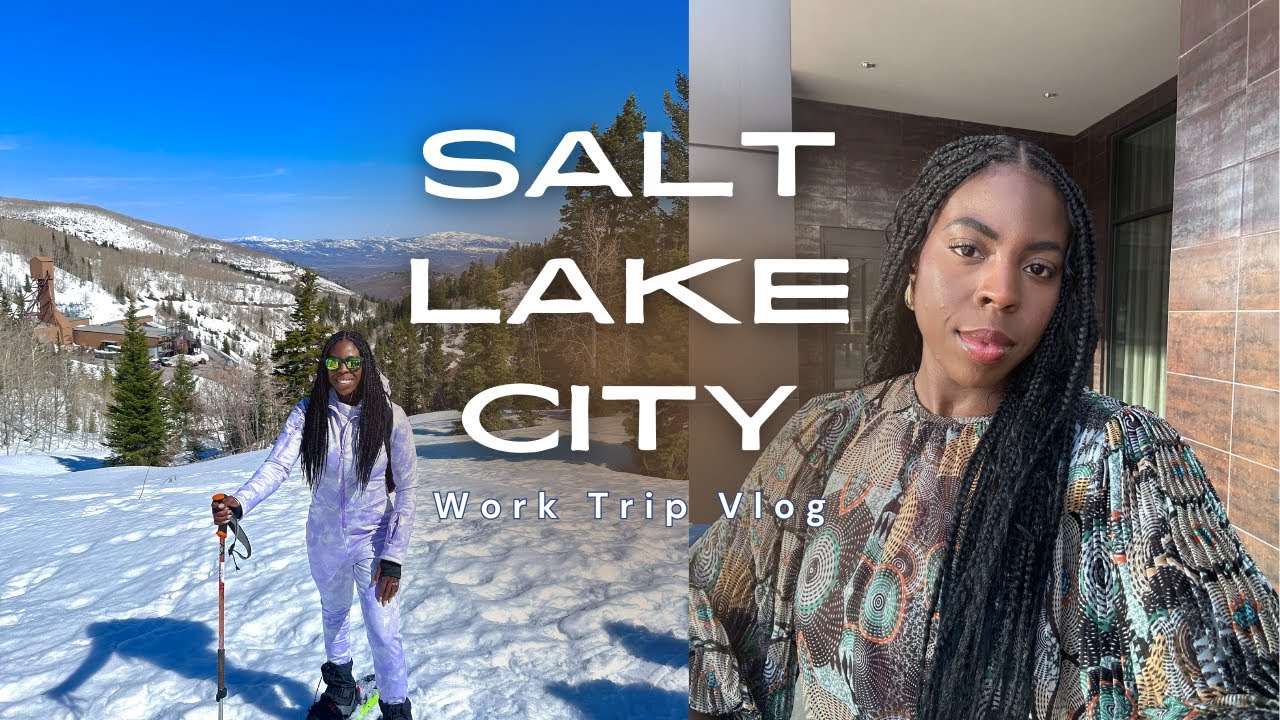 Salt Lake City Vlog | Work Travel, Food and Fitness Tips