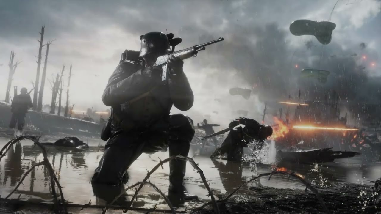 Battlefield 1 - Ballroom Blitz/Giant's Shadow/St. Quentin Scar/Amiens End of round theme extended