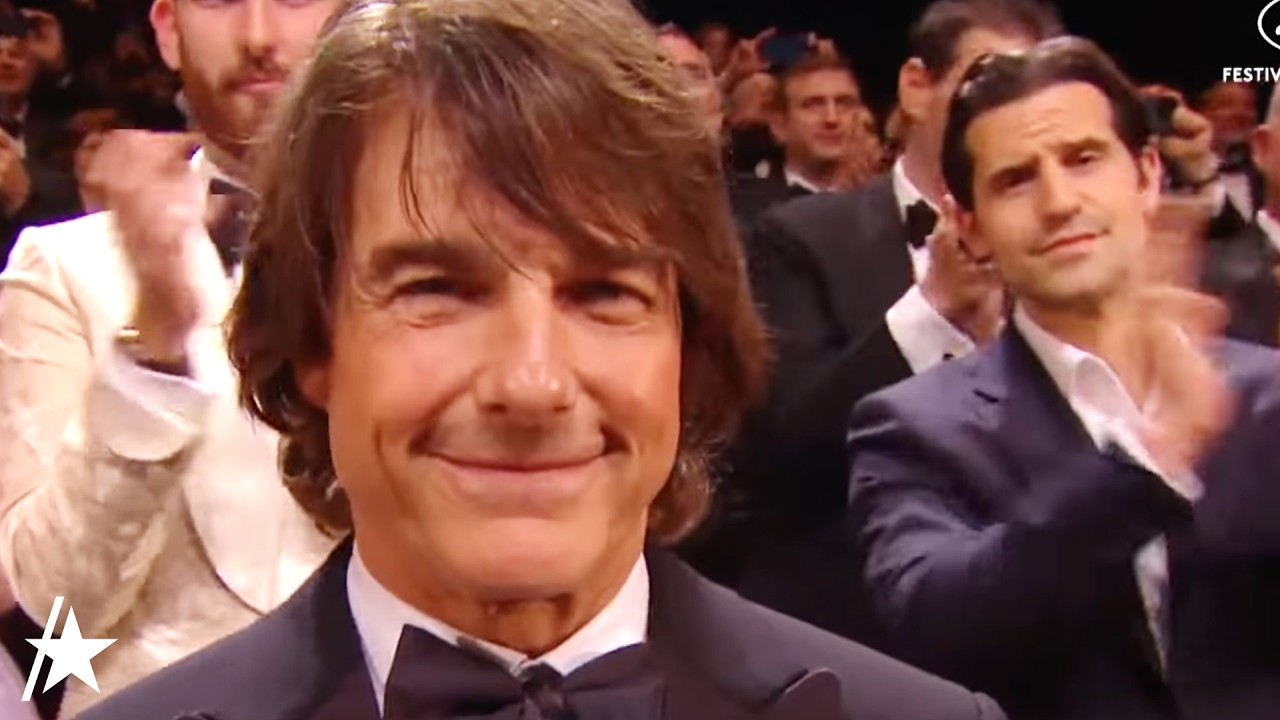 Tom Cruise Gets 5+ Min STANDING OVATION at Cannes for ‘Mission: Impossible’