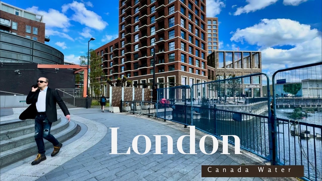 Sunny Stroll Through Rotherhithe: Exploring Canada Water & Surrey Quays