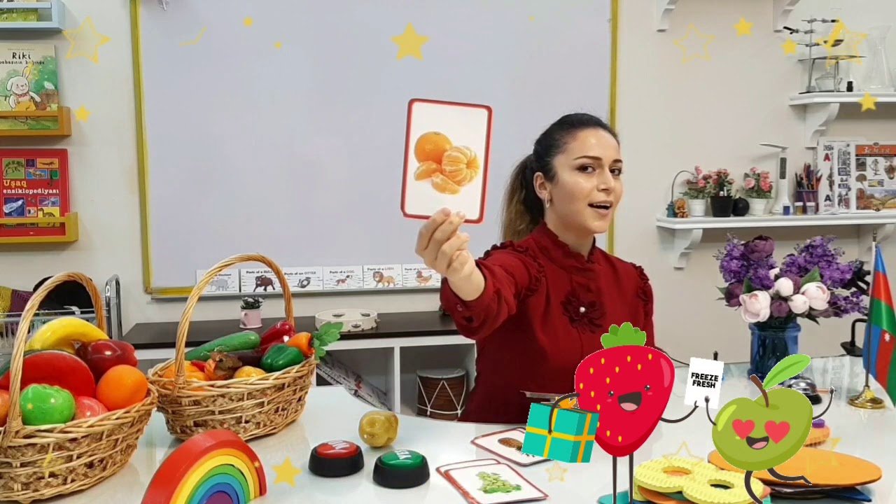 uşaqlar üçün rus dili Online dərs testləri BAY Academy-də