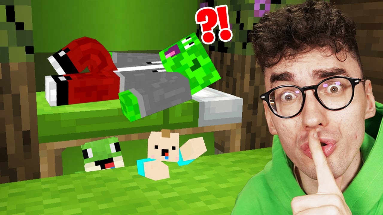 Spędzamy 24H POD ŁÓŻKIEM PALIONA w Minecraft!