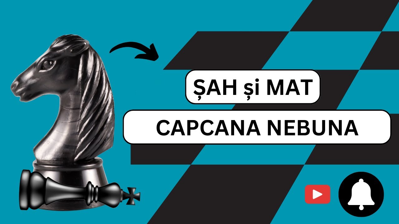 Capcană NEBUNĂ în ȘAH, prieteni! O ÎNVĂȚĂM și o JUCĂM!!! GAMBITUL ENGLUND!!