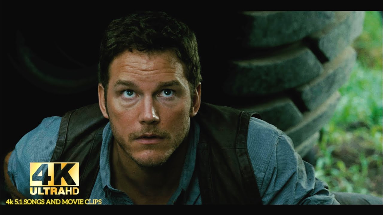 Jurassic world Indominous Rex Escape Scene 4k. clip from Jurassic world (2015)