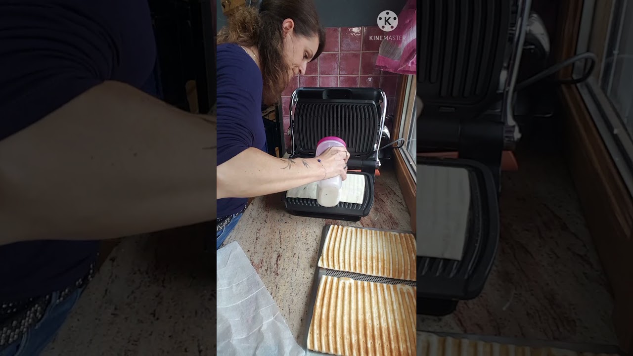 Mille-feuille aux fraises dans le grill All Clad standard
