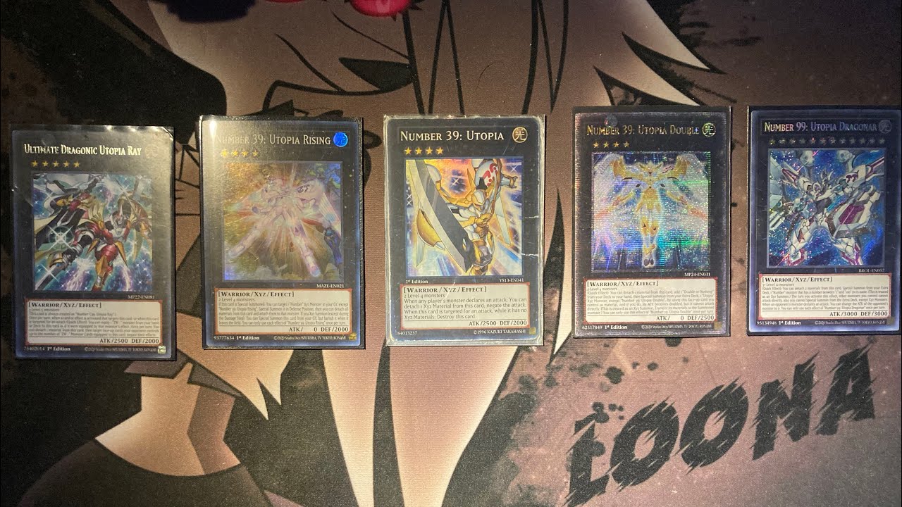 YU-GI-OH number 39: utopia deck profile