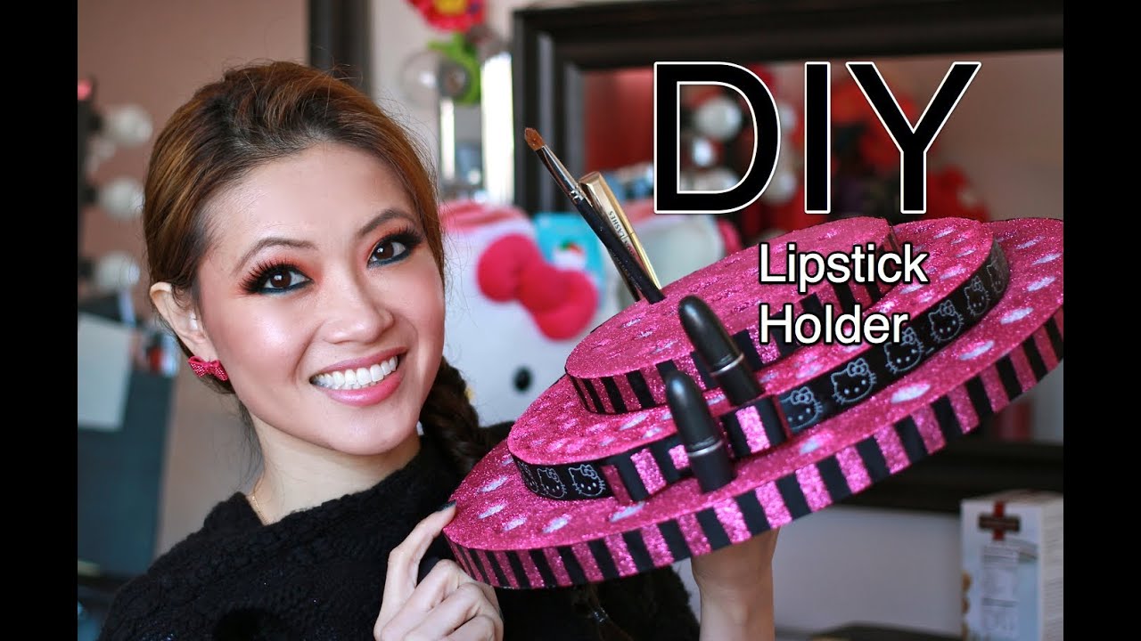 DIY Ultimate Lipstick Holder and *Giveaway**Huge Make Up For Ever Package