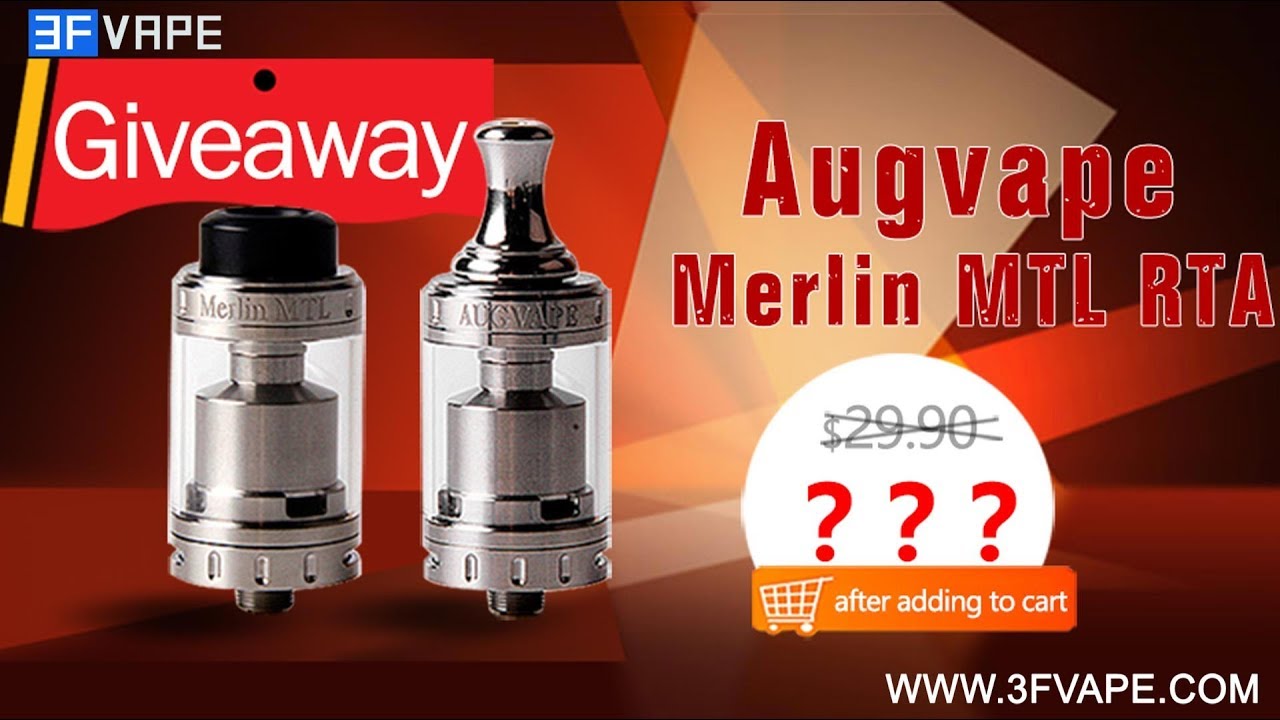 Augvape Merlin MTL RTA
