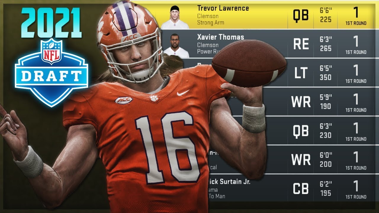 Get Trevor Lawrence In Madden 20! | 2021 NFL Draft Class NOW In Madden 20 | Full 7 Rounds + UDFA