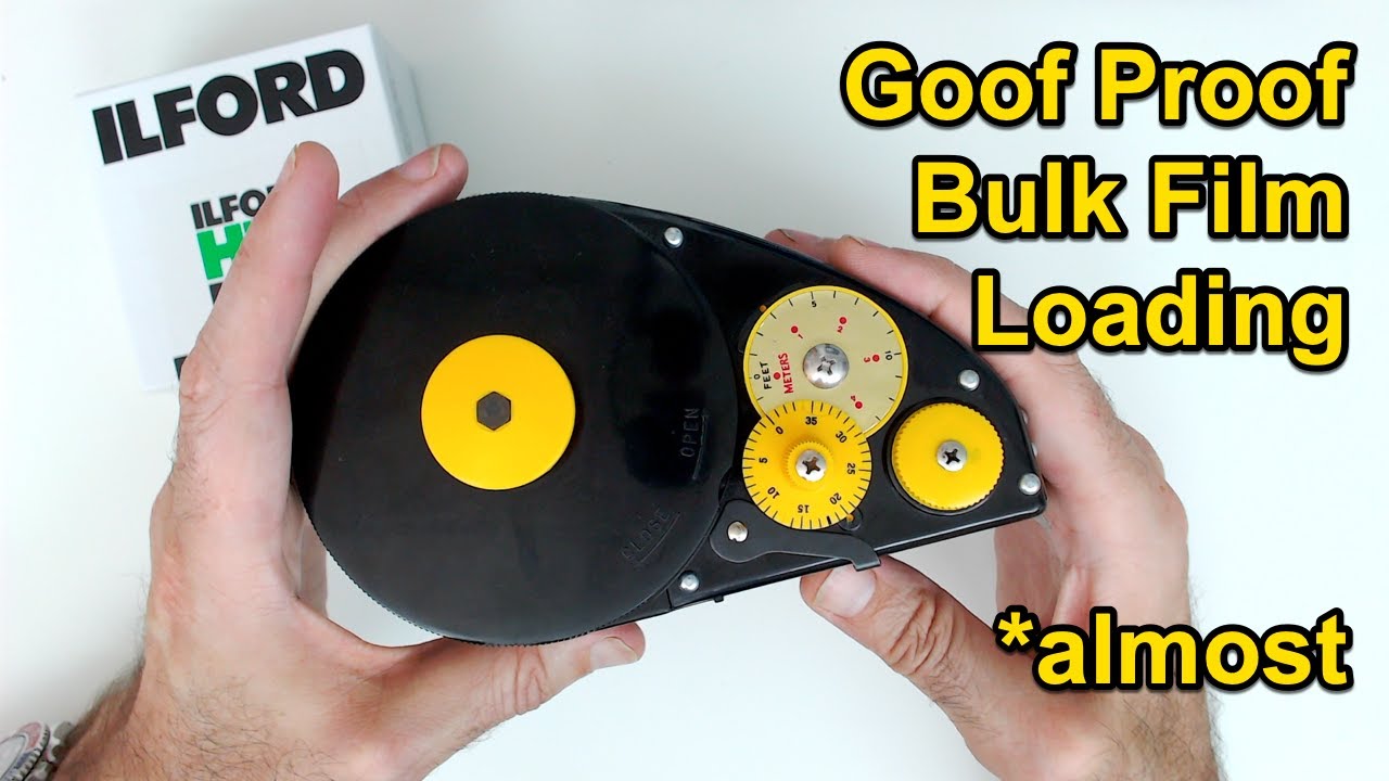 Goof-proof bulk film loading with the Alden 74 Bulk Film Loader