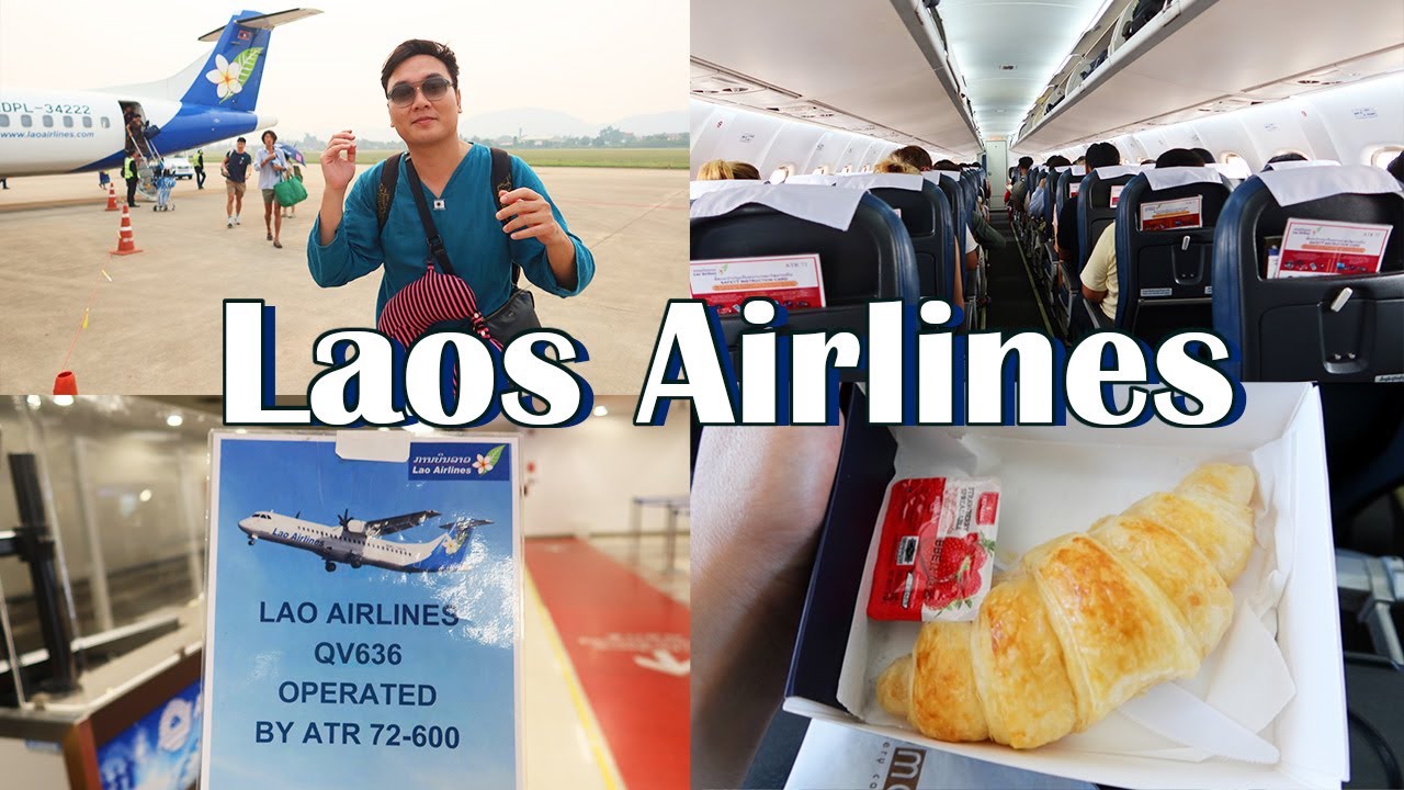Laos Airlines Чиангмай — Луангпхабанг [ПЕРВЫЙ ПОЛЕТ] ✈️ 🇹🇭 🇱🇦 Винтовой самолет