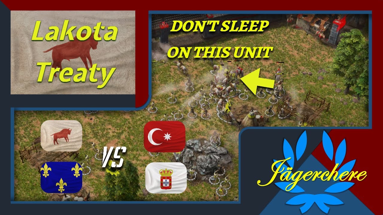 This UNDERRATED Unit IS SO GOOD! | 2v2 Treaty with Lakota | AOE III: DE