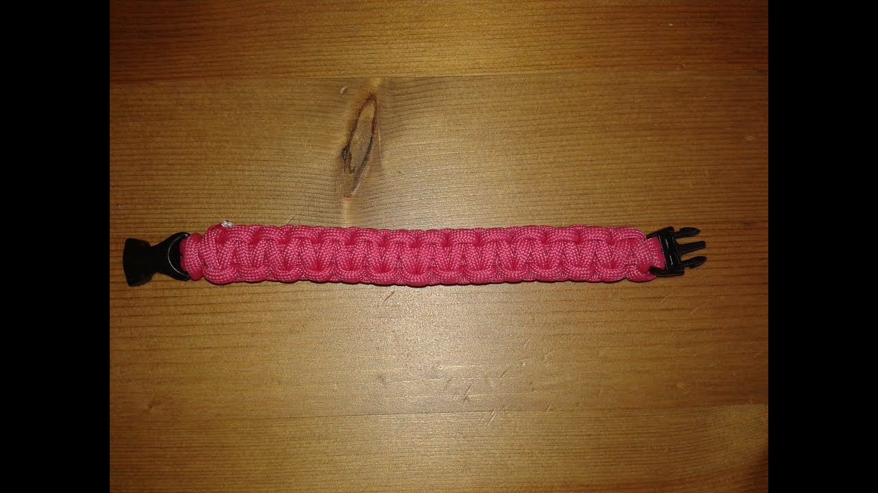 Jednoduchý návod na PARACORD náramek Cobra