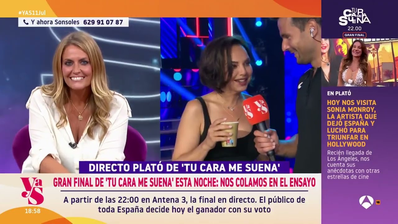 @chenoa entrevista en Son Soles Antena 3