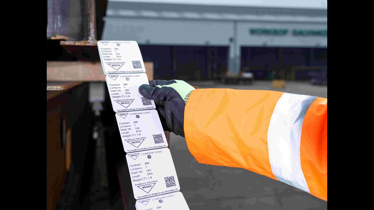 Wedge Group Galvanizing Steel Tagging Video