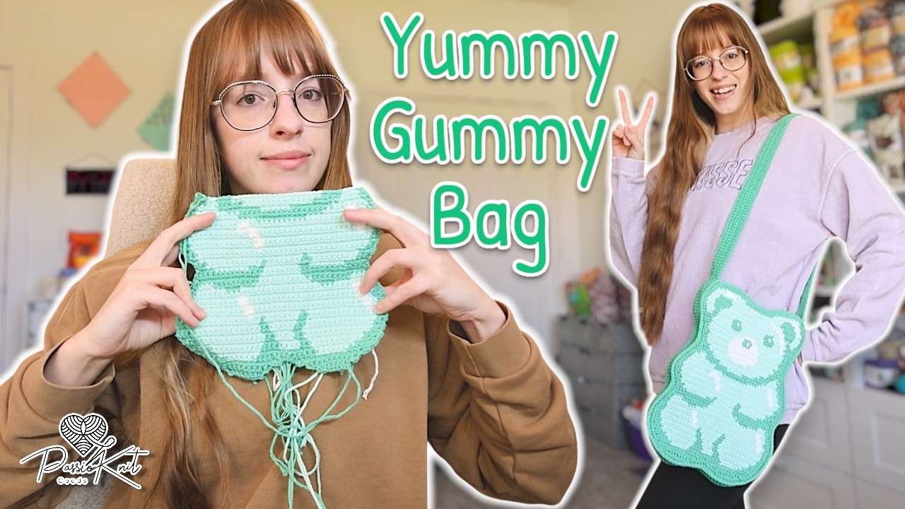 The Tastiest Crochet Tapestry Bag Ever | PassioKnit Vlog