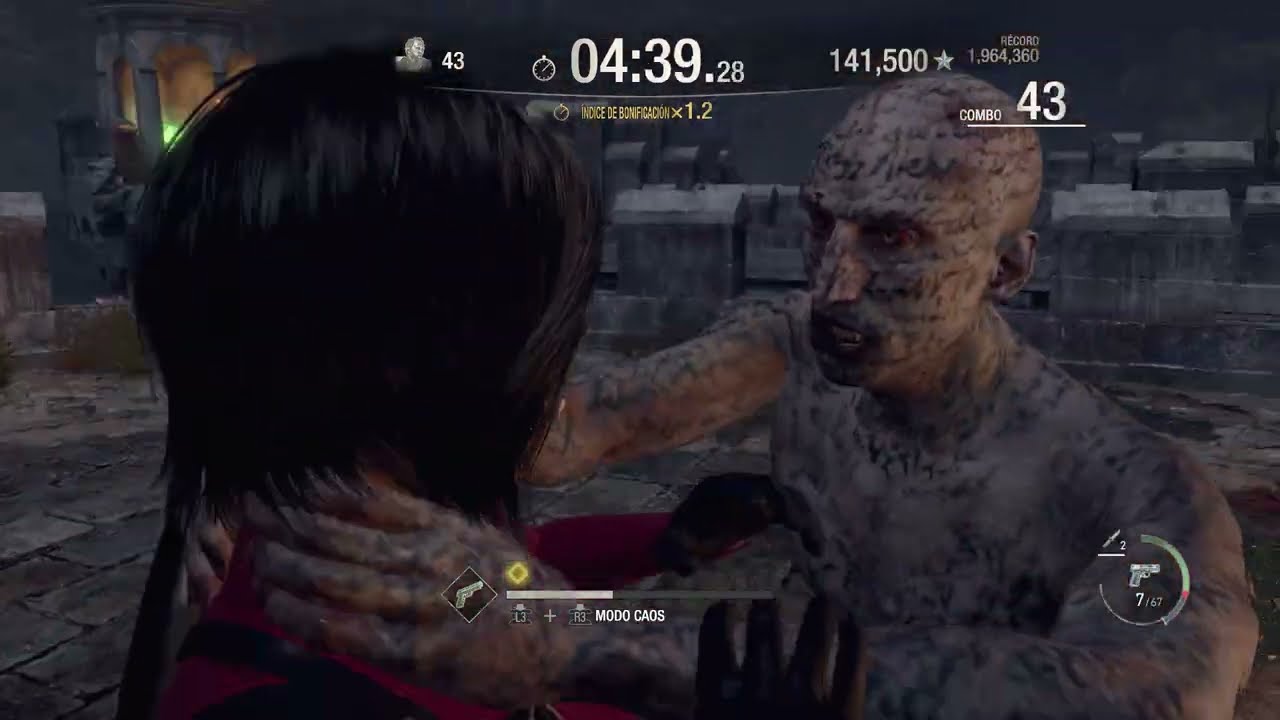 Ada Wong Resident Evil 4 Remake Mercenaries - 2,057,710 Ada Castle S++