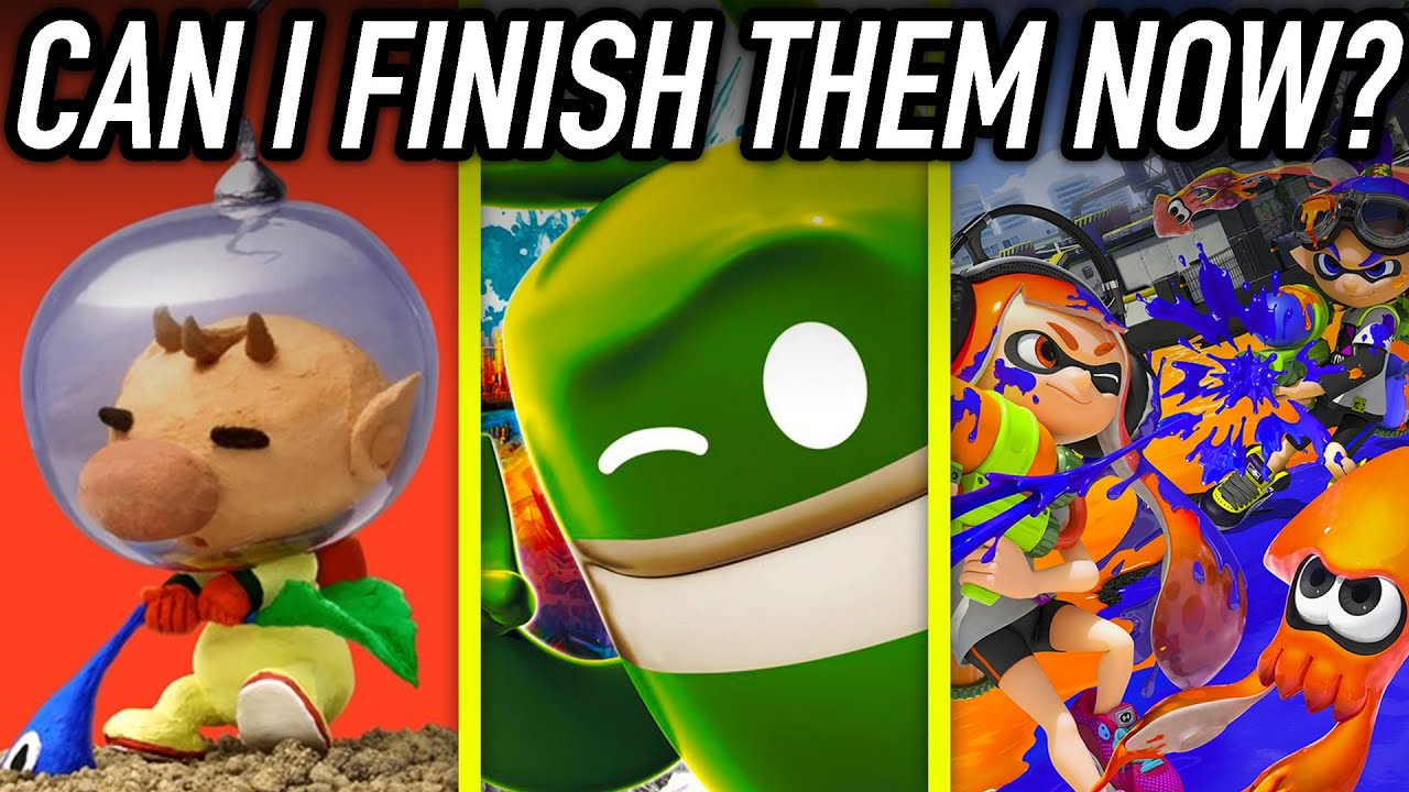 The games I couldn't finish as a kid...
