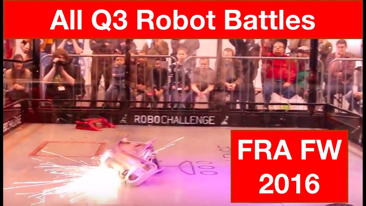 RC Combat Robot Wars - All Battles for Q3 - 2016 RC International Championships Qualifying Rounds