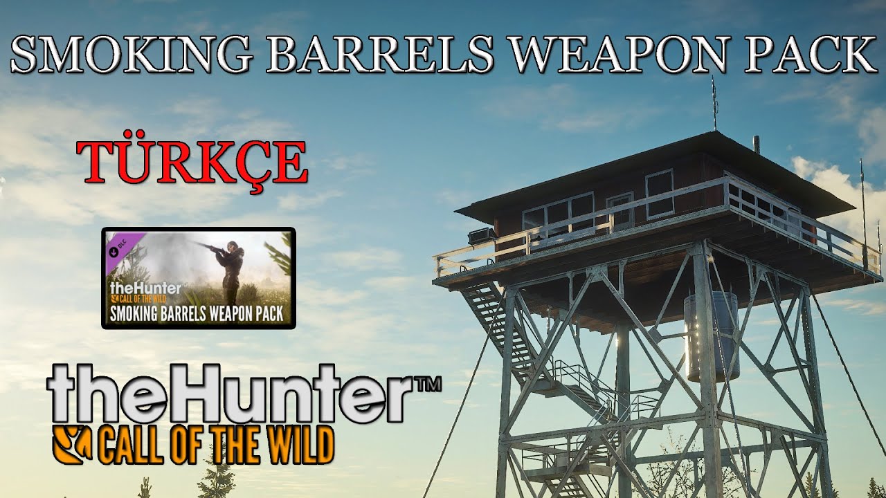 The Hunter CotW Türkçe (Smoking Barrels Weapon Pack) #evdekal