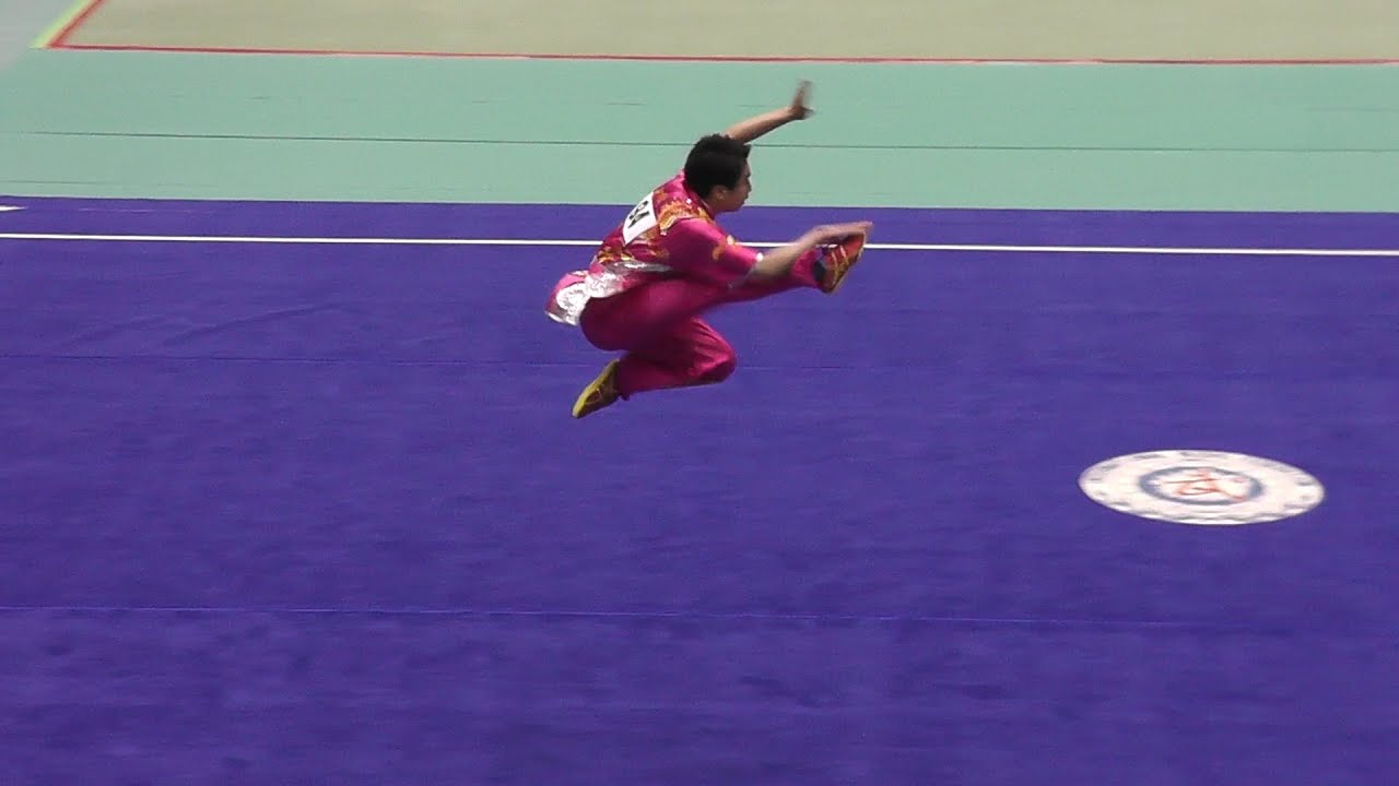 2019　第27回JOCジュニアオリンピックカップ武術太極拳大会　国際第三套路長拳　【松島　迅汰】