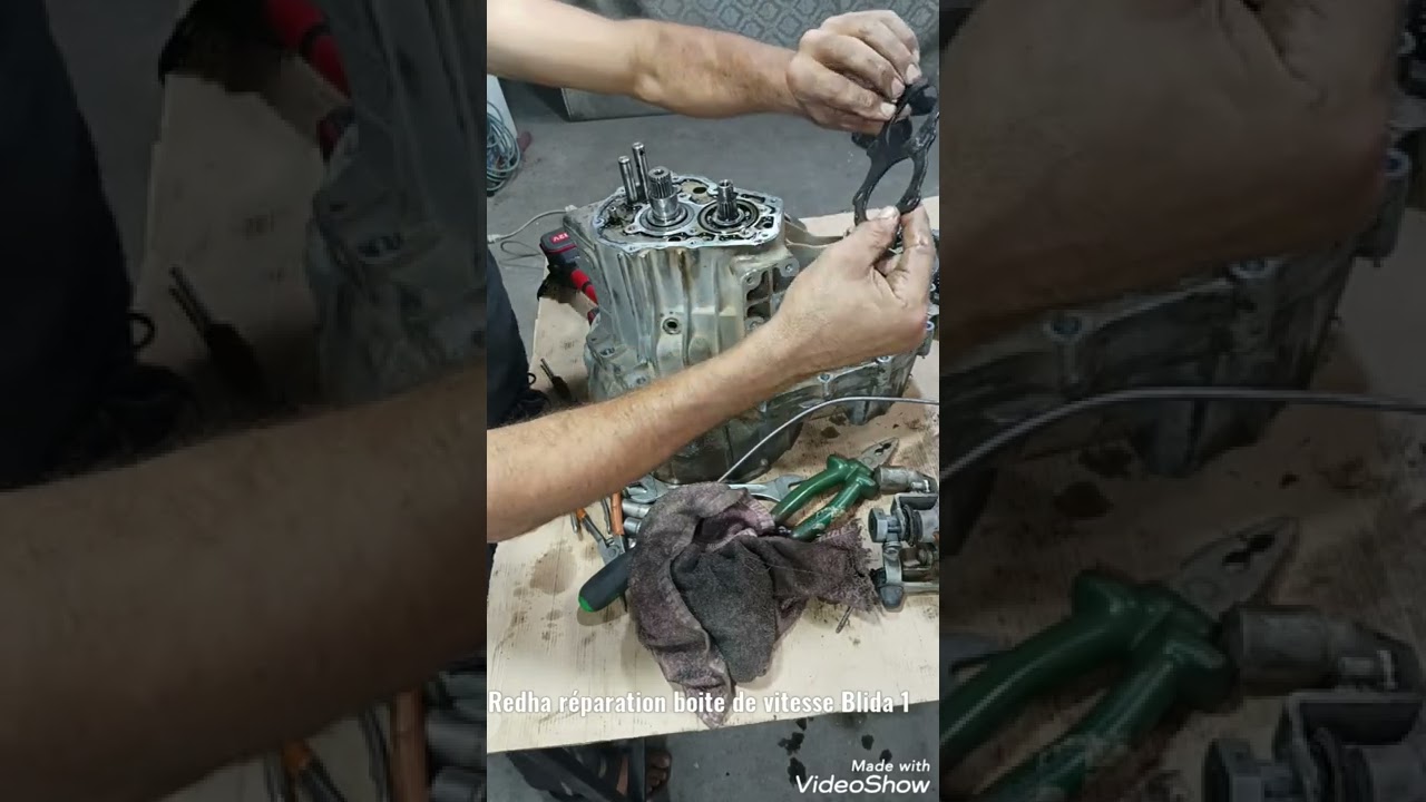 démontage boite de vitesse Chevrolet sail pour réparation