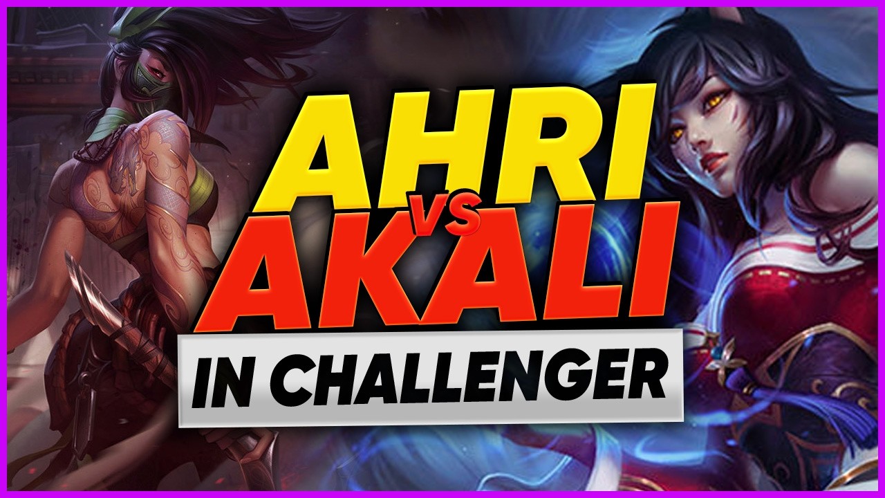 Ahri vs Akali In Challenger