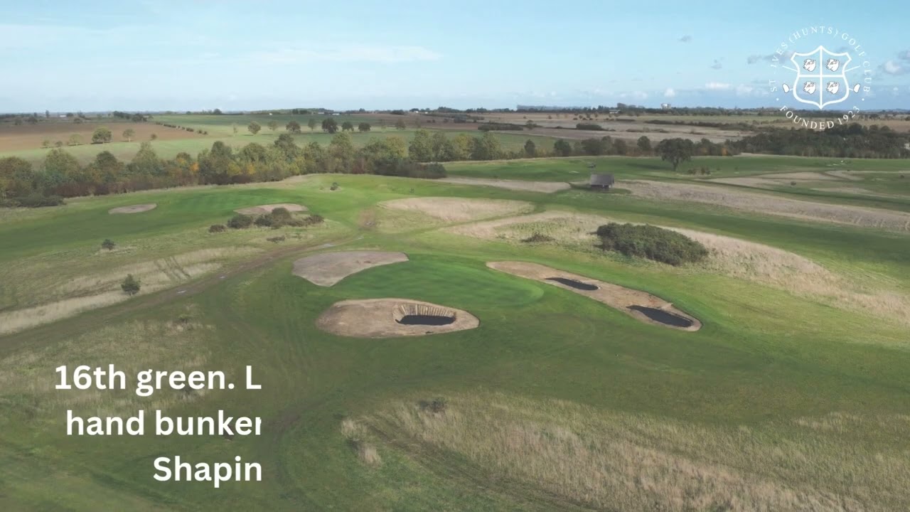 St Ives (Hunts) Golf Club Bunker Development Work - October 2024