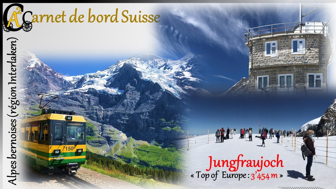 La Suisse à 3'454m   JUNGFRAUJOCH Top of Europe