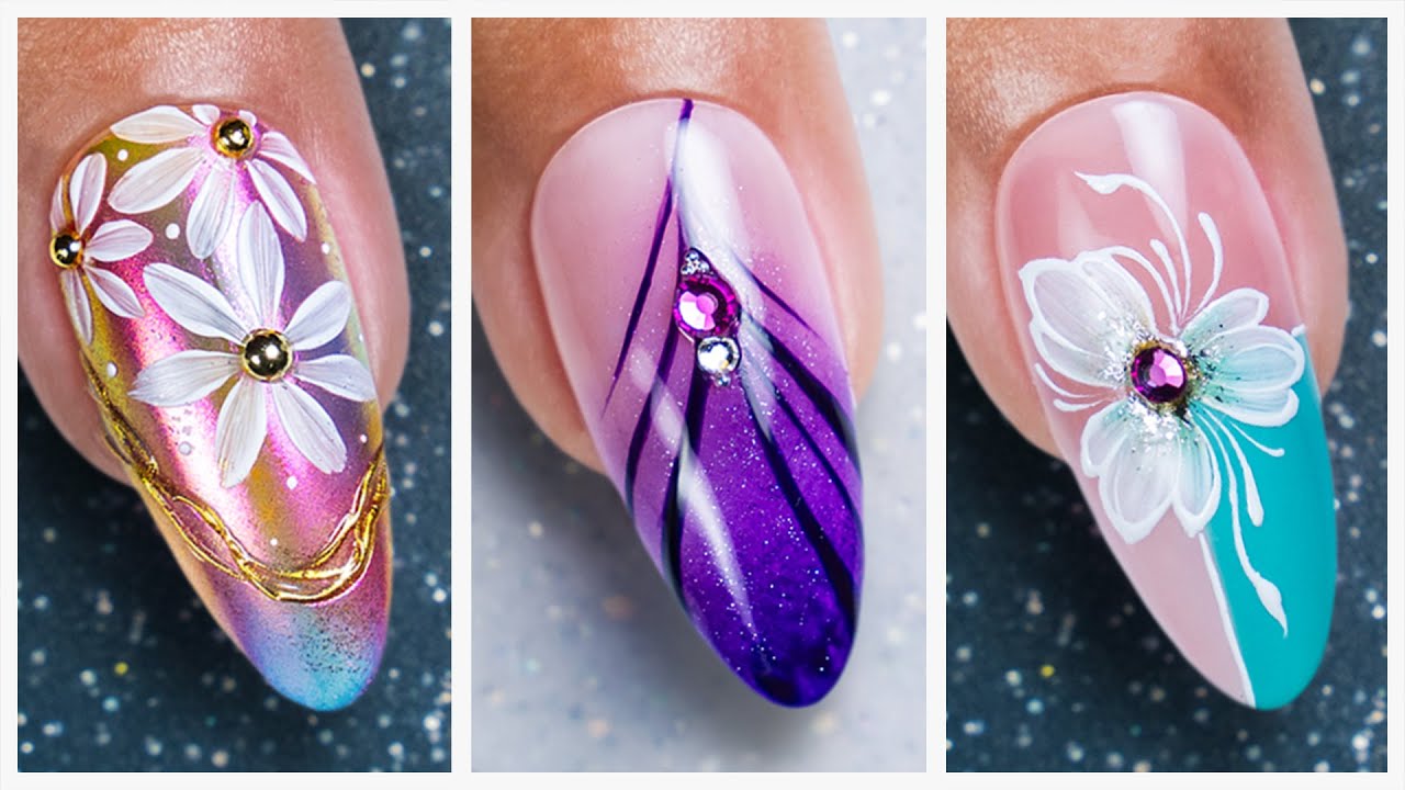 New Spring Nail Art Ideas | Best Flower Nail Art Compilation