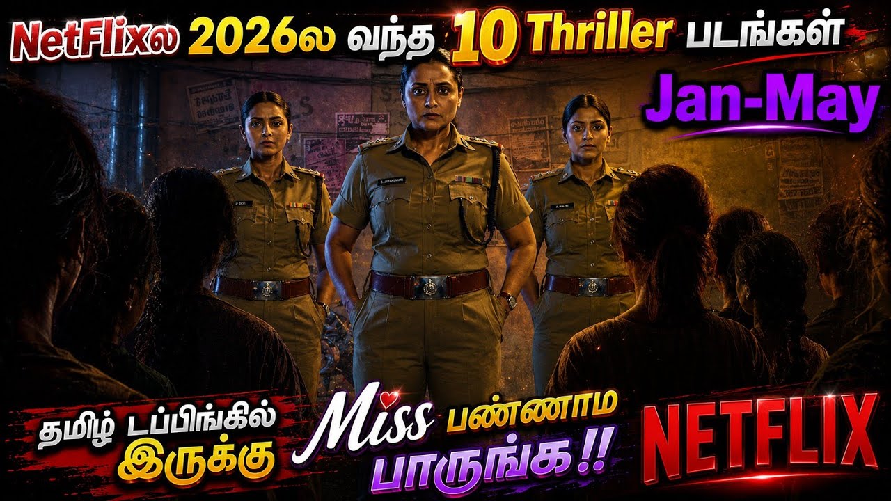 🔥2026ல Netflixல வந்த சூப்பரான 10 Thriller படங்கள்| #newmovies #tamil #netflix #2026  @wowmoviestamil