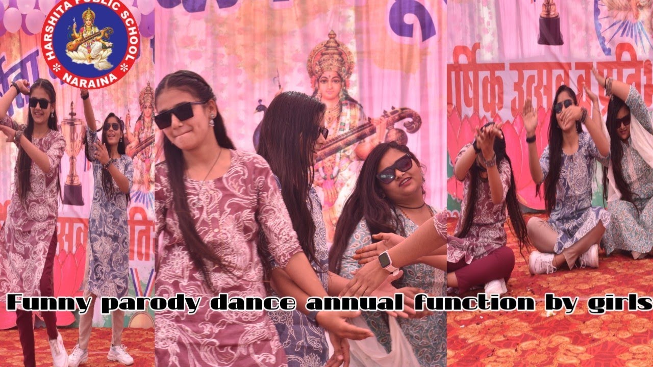Funny parody dance annual function by girls #2025
