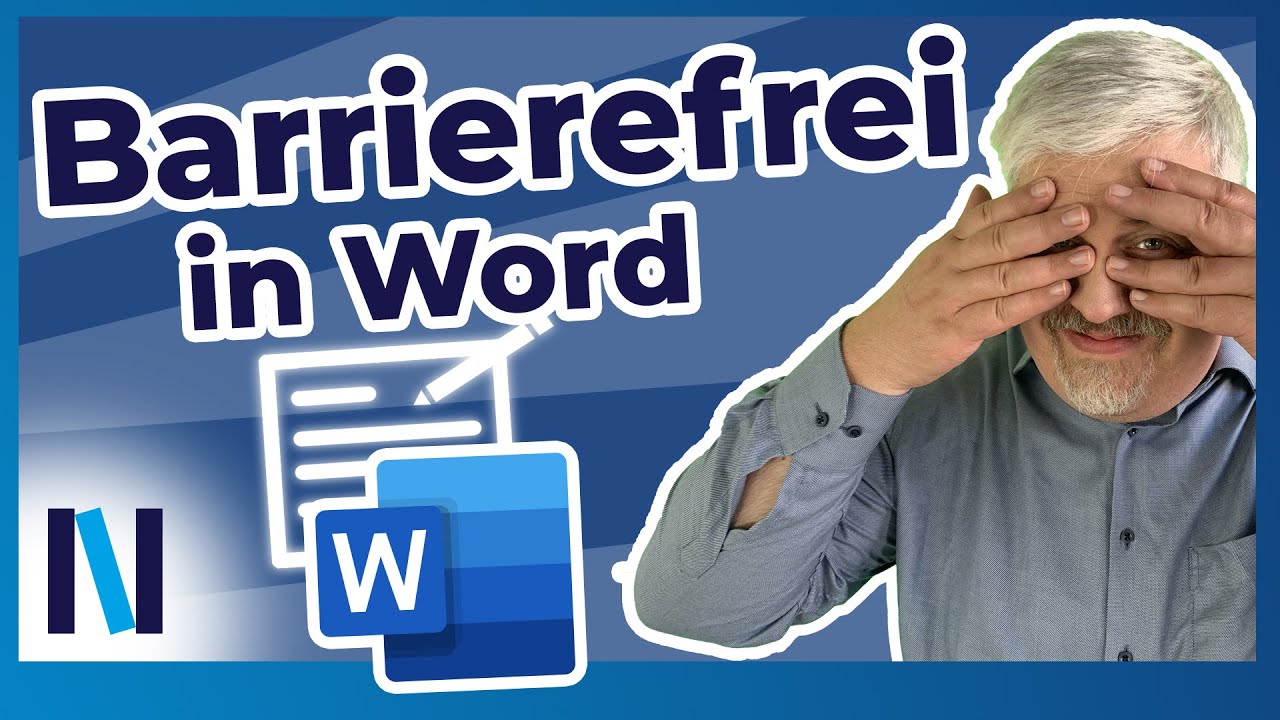 Barrierefreiheit in Word: Texte für schlechtes Sehvermögen aufbereiten und überprüfen lassen
