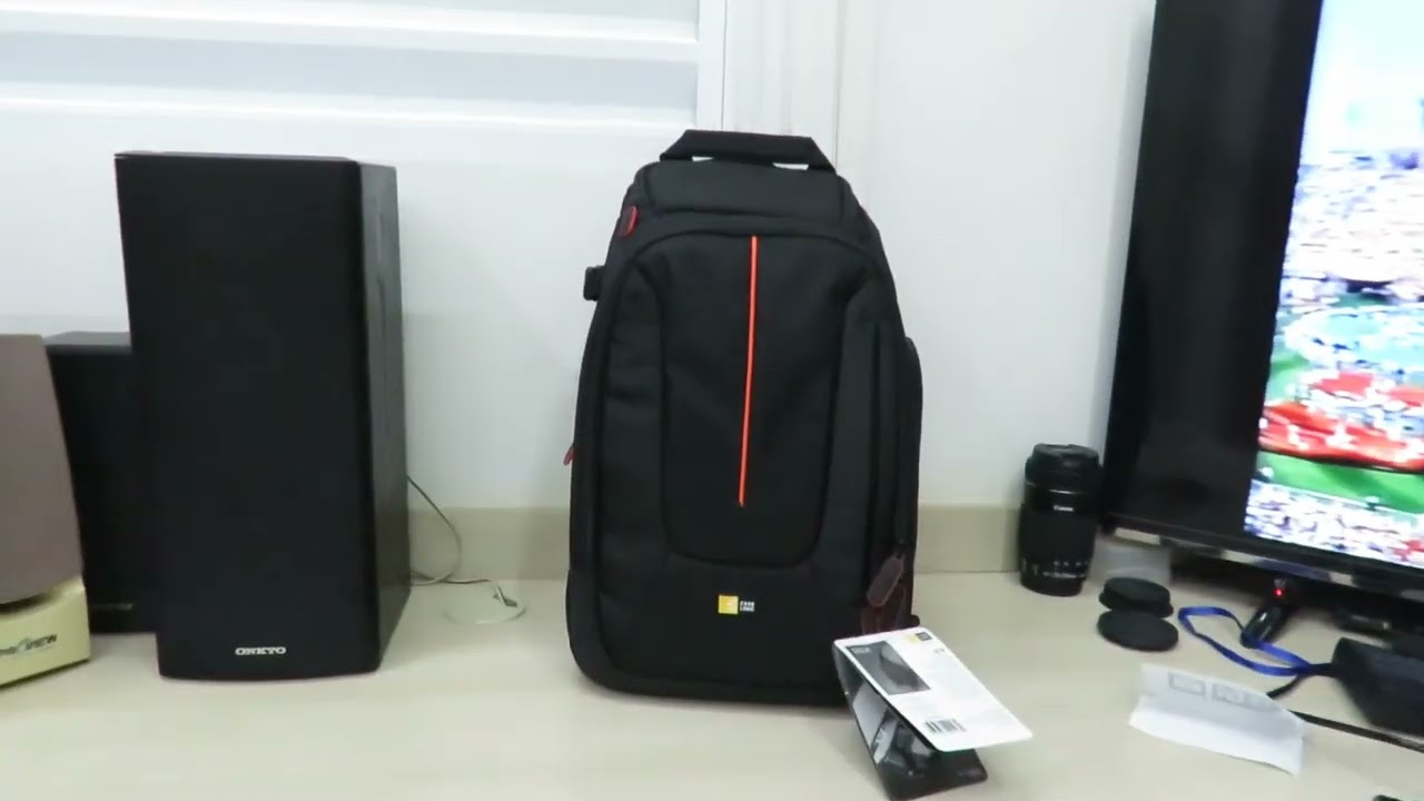 Mochila Para Câmera SLR Case Logic Preta DCB308