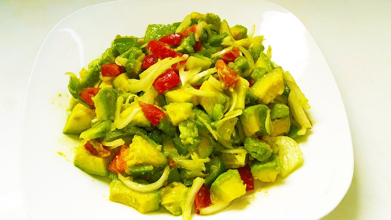 Tasty Avocado Pear Salad Recipe