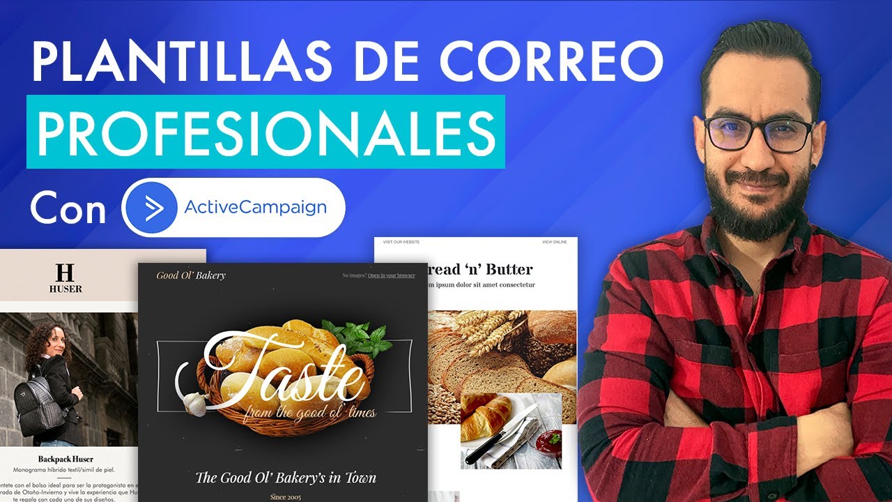 Tutorial completo para diseñar plantillas de correo en ActiveCampaign.